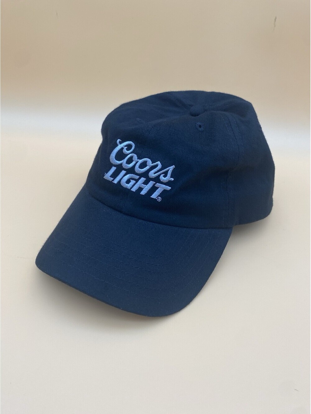 Coors Light Black & Gray Adjustable Hat - One Size Fits All